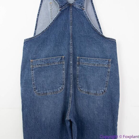 NEW J Crew‎ Classic overalls in all-day stretch, Broken In Coastline Bl, M - Picture 8 of 16